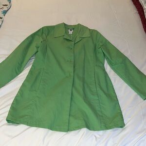 Green Pea Coat by GAP size Med LOOKS NEW!